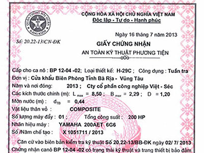 Khởi tố giám đốc Cty Việt - Séc vụ chìm tàu biển Cần Giờ: Viện Kiểm sát hoàn trả hồ sơ cho tòa