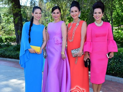 Loạt đại mỹ nhân lộng lẫy như nữ hoàng tại tiệc La Vie En Rose của Đỗ Mạnh Cường