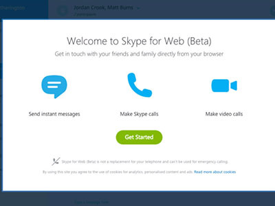 Phiên bản Skype nền web ra mắt người dùng thế giới
