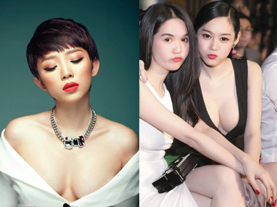 Những màn khoe ngực táo bạo đến "đỏ mặt" của mỹ nhân Việt