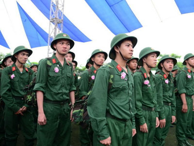 Thời hạn thực hiện nghĩa vụ quân sự là 24 tháng