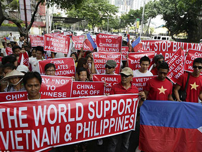 Hơn 80% người Philippines lo xung đột vũ trang với Trung Quốc