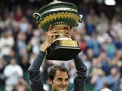 Roger Federer lập kỷ lục tám lần vô địch tại Halle