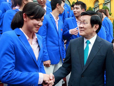 Chủ tịch nước: "Tôi kỳ vọng SEA Games 29 đoàn TTVN vị trí 2"