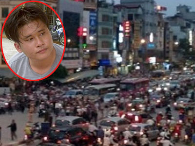 CSGT khống chế thanh niên xăm trổ, nhảy múa, làm náo loạn quốc lộ