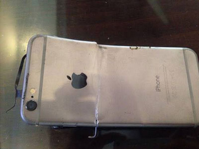 iPhone 6 mới mua 2 ngày đã phát nổ như lựu đạn