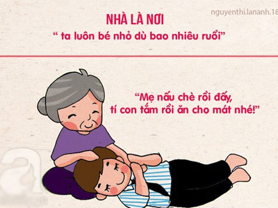 Những định nghĩa "Nhà là nơi" siêu thực tế vẫn "đốn tim" người đọc