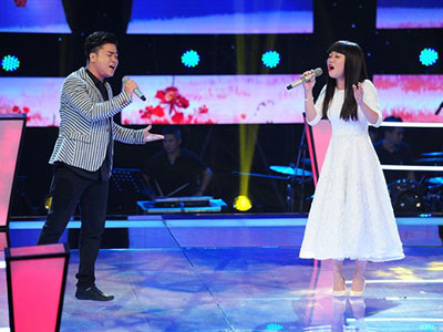 The Voice: Cả 2 "bản sao Mỹ Tâm" chiến thắng Vòng Đối đầu