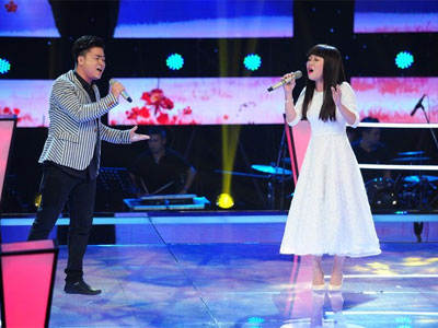 Clip The Voice: Bảo Uyên đối đầu Trương Ny