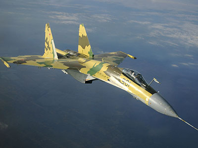 [ĐỒ HỌA]: Sức mạnh của chiến đấu cơ Su-35 lừng danh
