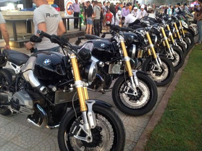 Dân chơi BMW R nineT tụ họp ở Đà Nẵng