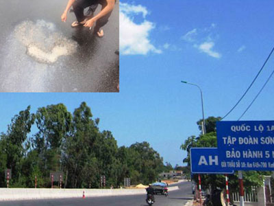 Phá hoại Quốc lộ 1 có tổ chức