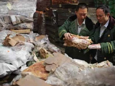 Thịt thối tuồn vào Trung Quốc từ Mỹ?