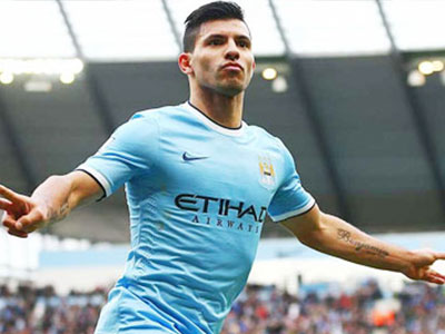 Tiền đạo Aguero có tên trong danh sách đến Việt Nam