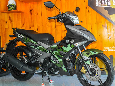 Yamaha Exciter 150 Camo “bằng xương, bằng thịt” tại Hà Nội
