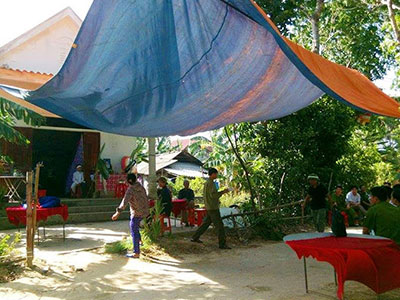 Mâu thuẫn, vợ đạp vào mặt, bụng chồng đến chết