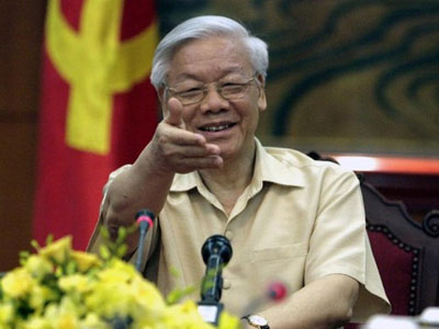 Tổng Bí thư Nguyễn Phú Trọng lên đường thăm Mỹ