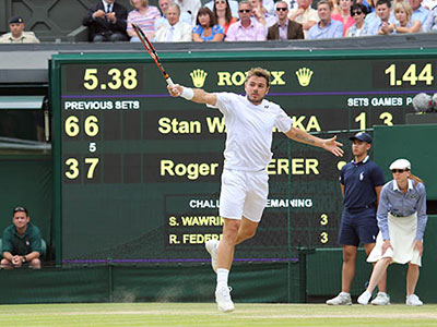 Wimbledon 2015: Vẻ đẹp chết người từ những cú trái một tay