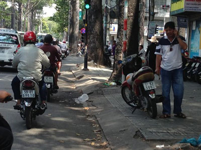 Bắt kẻ đâm chết đại úy công an gần BV Chợ Rẫy