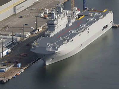Pháp bồi thường cho Nga 1,2 tỷ USD trong vụ tàu Mistral