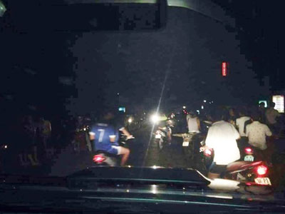 Vệt sáng lớn lao xuống Hà Tĩnh gây tiếng nổ lớn