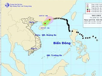 Bão số 2 suy yếu thành áp thấp nhiệt đới