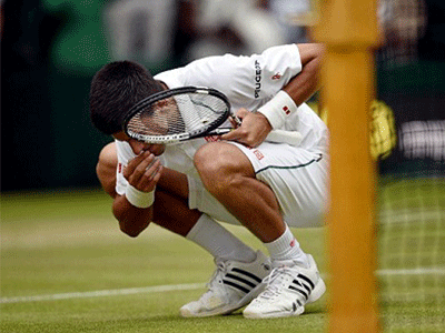 Djokovic giải thích GẶM CỎ sau khi vô địch Wimbledon 2015