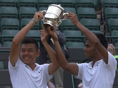 Hoàng Nam nhận được bao nhiêu tiền thưởng với chức vô địch Wimbledon trẻ?