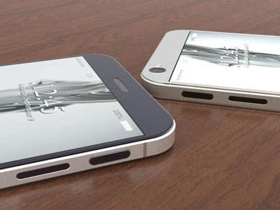 Ý tưởng iPhone 8 có 2 màn hình, viền bezel siêu mỏng