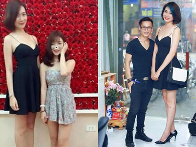 Sự thật về cô nàng "cao nhất Vịnh Bắc Bộ" khiến dân mạng xôn xao