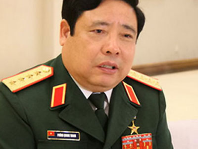 "Cuối tháng 7-2015, đại tướng Phùng Quang Thanh sẽ về nước"