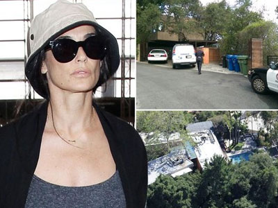 Demi Moore sốc khi có người chết trong bể bơi của gia đình