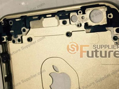 Những hình ảnh bị rò rỉ của khung máy iPhone 6S Plus