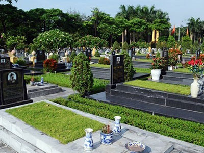 Xây dựng nghĩa trang mới dành cho cán bộ cao cấp