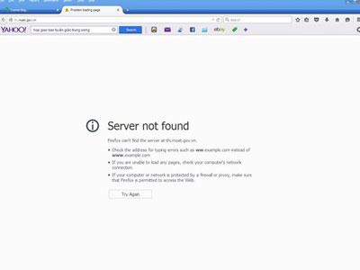 Website của Bộ Giáo dục "tê liệt" trước thời điểm công bố điểm thi THPT
