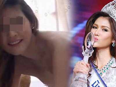 Tân Hoa hậu Thái Lan lại dính nghi án lộ clip "đen"