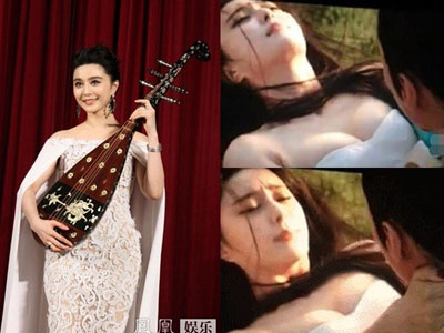 Phạm Băng Băng diện váy xuyên thấu trên thảm đỏ