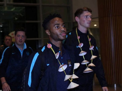 Man City đã đặt chân đến Hà Nội