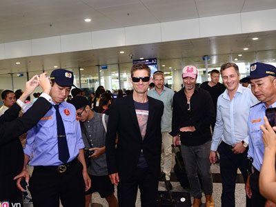Michael Learns To Rock cực thân thiện khi có mặt tại Việt Nam