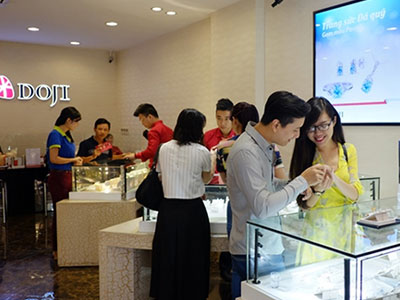 Sắm Trang sức DOJI dễ dàng trúng Vàng 999.9