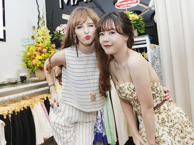 "Vợ" Công Lý nhí nhảnh bên cạnh Andrea