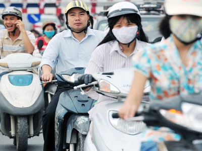 Báo cáo Thủ tướng việc tạm dừng thu phí xe máy