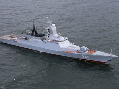 Ảnh đẹp về hộ tống hạm tàng hình mới nhất của Hạm đội Baltic
