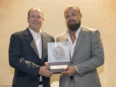 Leonardo DiCaprio nhận giải thưởng vì môi trường