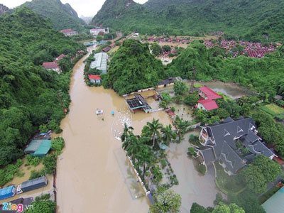 Mưa 500 mm, miền Bắc đang đối mặt đợt lũ kỷ lục