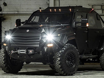 Terradyne Gurkha - xe chống đạn cho dân thường
