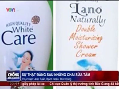"Ngã ngửa" khi phát hiện sự thật kinh hoàng về những chai sữa tắm