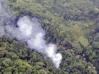 Colombia: Trực thăng rơi khi truy bắt trùm ma túy, 16 cảnh sát thiệt mạng