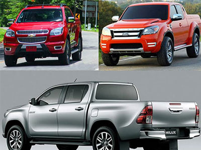 Ôtô Pick-up Thái Lan đổ bộ vào Việt Nam