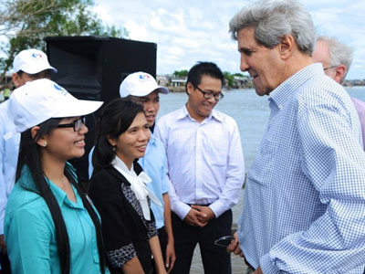 Hôm nay Ngoại trưởng Mỹ John Kerry thăm Việt Nam